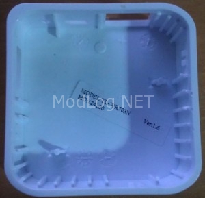 Open case under the PCB