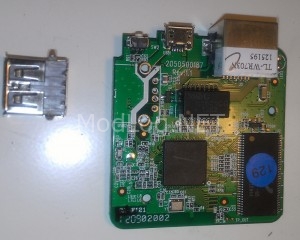 De-solder USB port